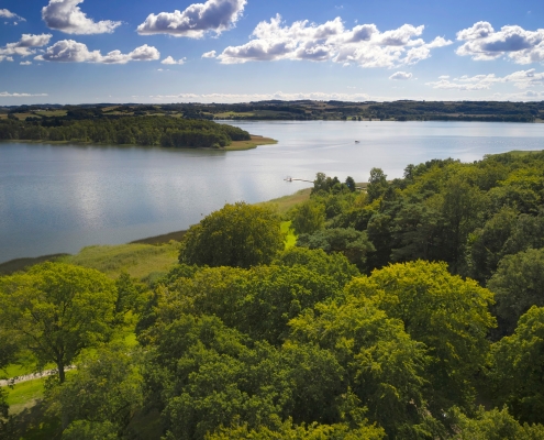 Smuk natur der omkranser Hotel Skanderborghus