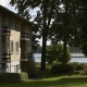 Hotel Skanderborghus facade ud mod park og sø