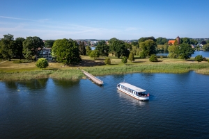 Sejlads med Dagmar på Skanderborg Sø ved Hotel Skanderborghus